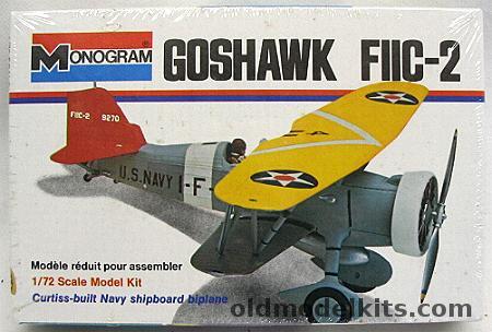 Monogram 1/72 Curtiss Goshawk F11C-2 - (F11C2) White 'Short' Box  Issue, 6796 plastic model kit